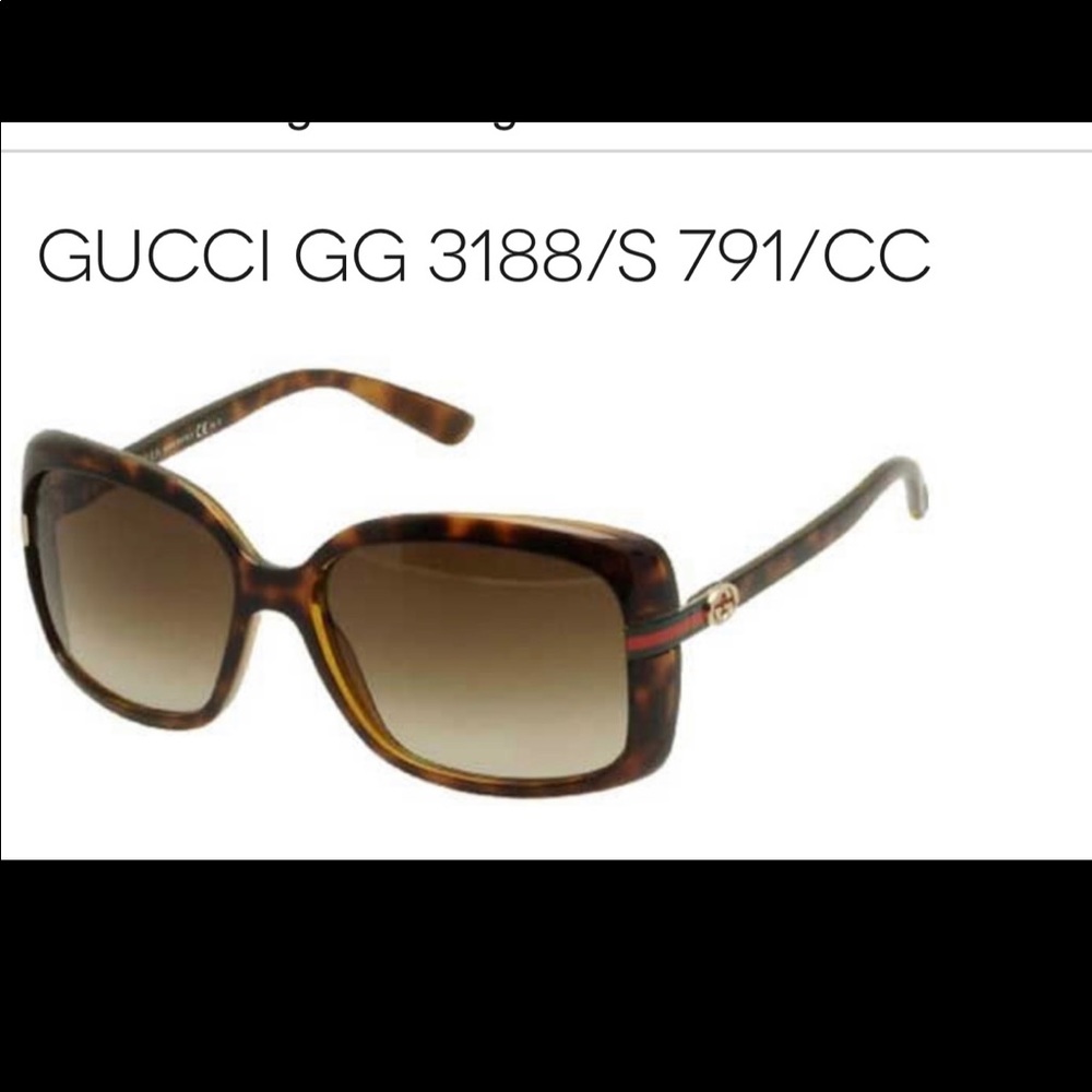 Gucci sun shades in color Tortoise